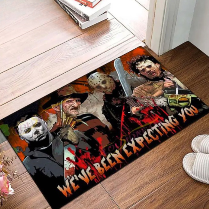 Wycieraczka, dywanik z motywem filmowym Hallowen