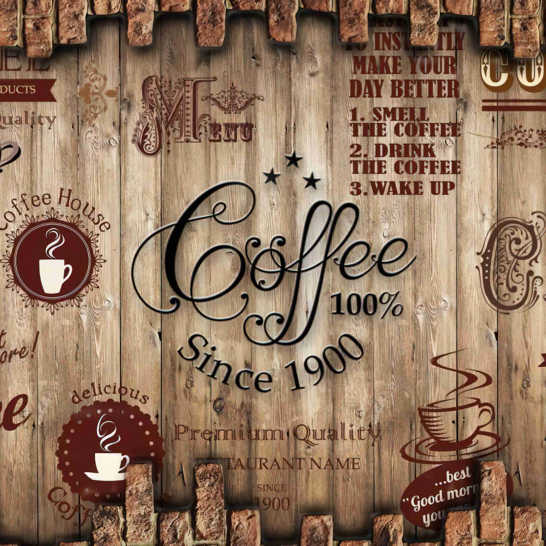 Chodnik kuchenny, antypoślizgowy z napisem "COFFEE since 1900"
