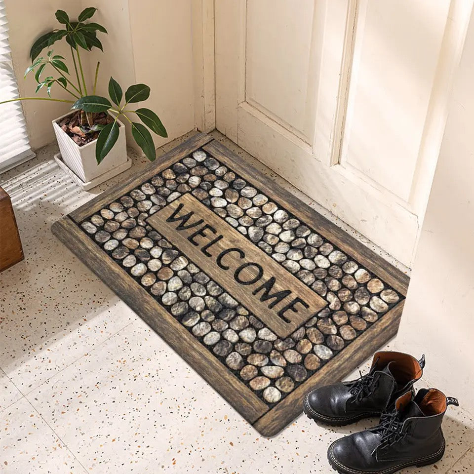 Wycieraczka, dywanik: WELCOME 3D