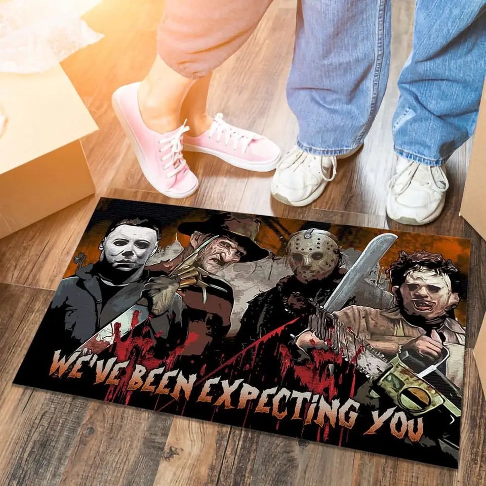 Wycieraczka, dywanik z motywem filmowym Hallowen