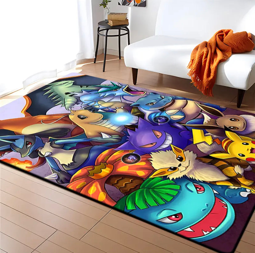 Dywan do pokoju dziecięcego dla fanów gry Pokémon