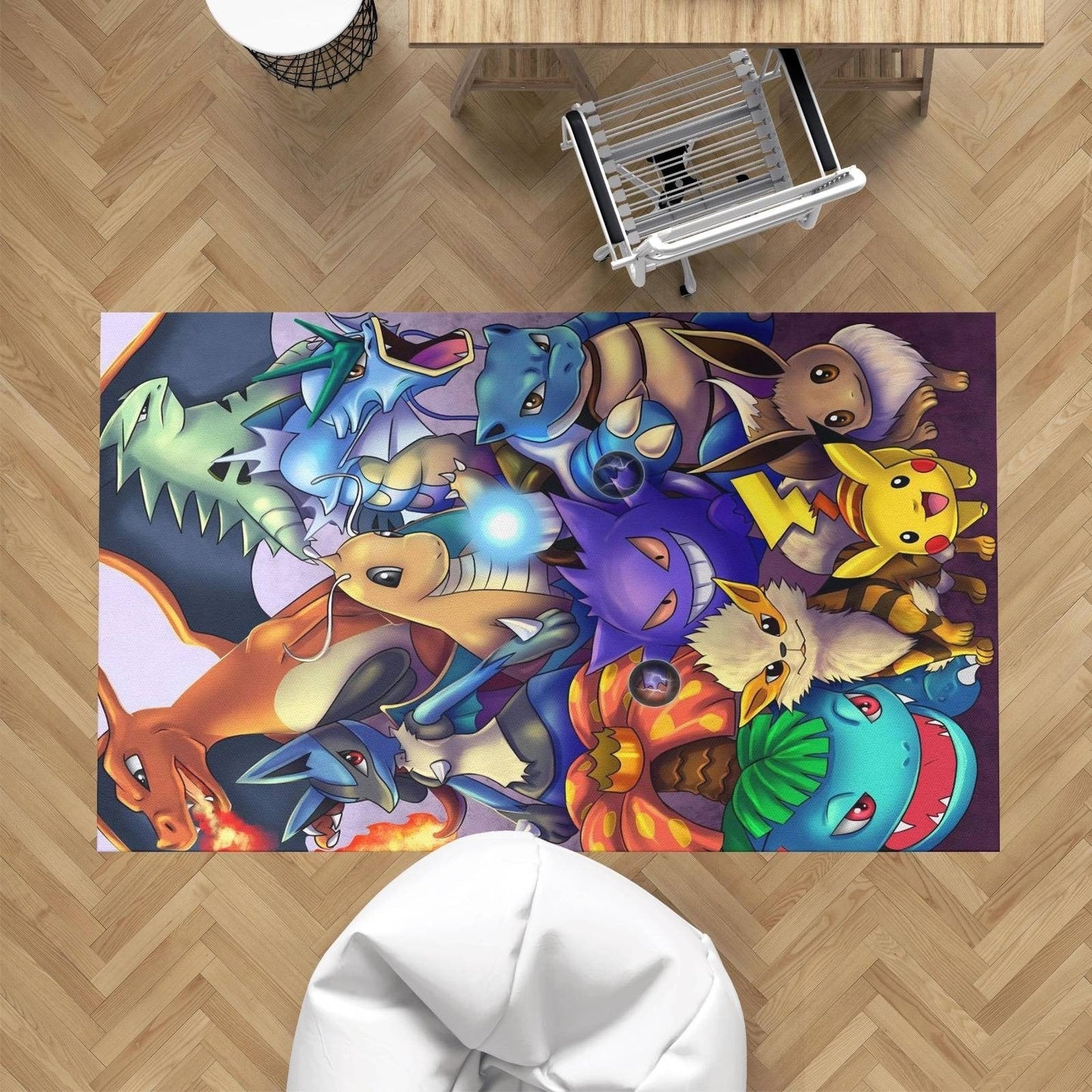 Dywan do pokoju dziecięcego dla fanów gry Pokémon