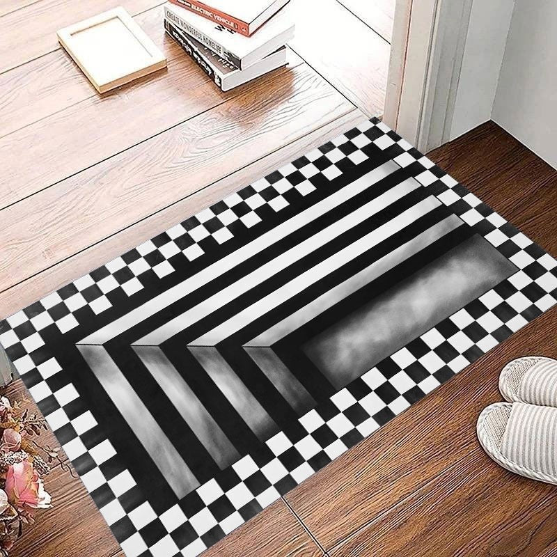Wycieraczka, dywanik z efektem 3D