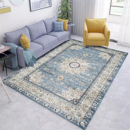Elegancki, klasyczny dywan do pokoju w stylu marokańskim