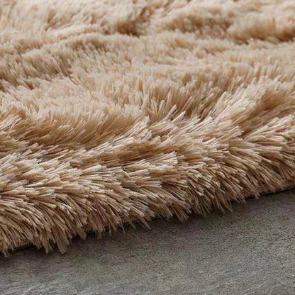Puszysty dywan shaggy z długim włosiem | Beżowy