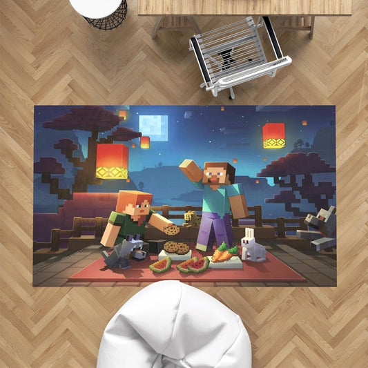 Dywando pokoju dziecięcego gra Minecraft